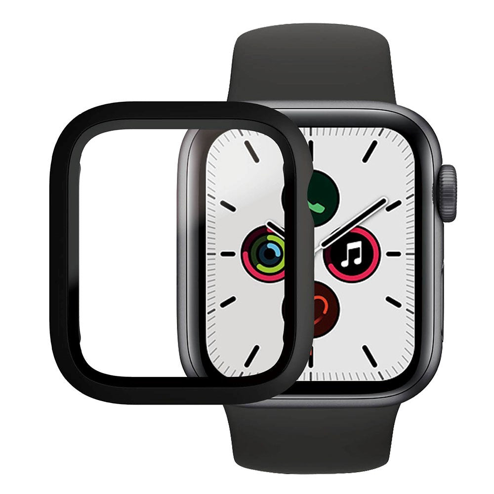 Apple Watch SE/6/5/4 (40mm) PanzerGlass Full Body Protection Skal m. Inbyggt Skärmskydd - Svart
