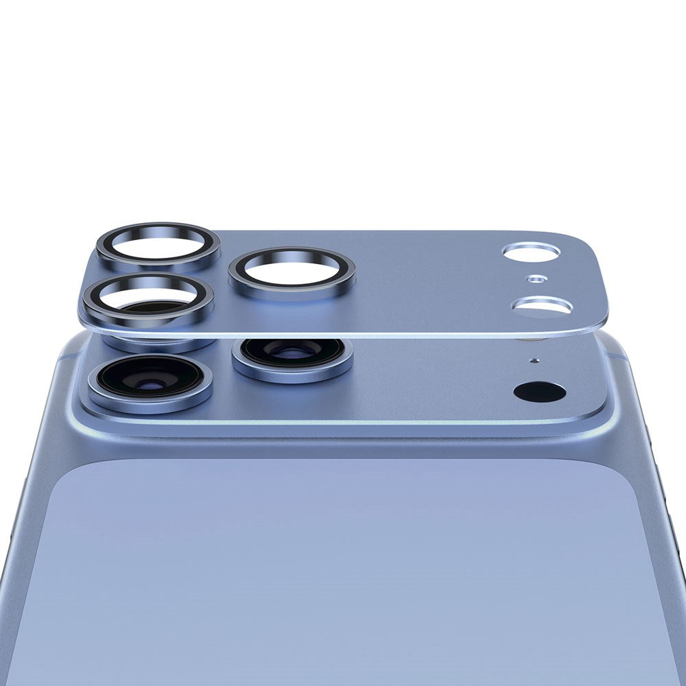 iPhone 18 Pro PanzerGlass FENDER Kameralinsskydd - Shades of Blue