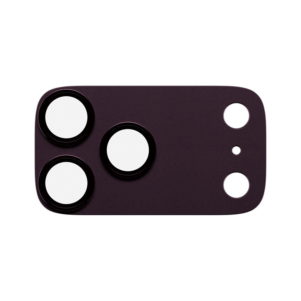 iPhone 18 Pro Max PanzerGlass FENDER Kameralinsskydd - Dark Cherry