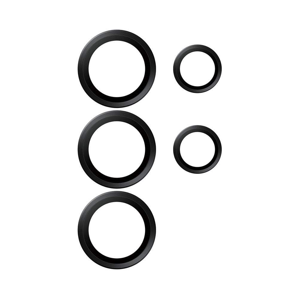 Samsung Galaxy S26 Ultra PanzerGlass Ceramic Hoops Kameralinsskydd med Installationsram - Svart