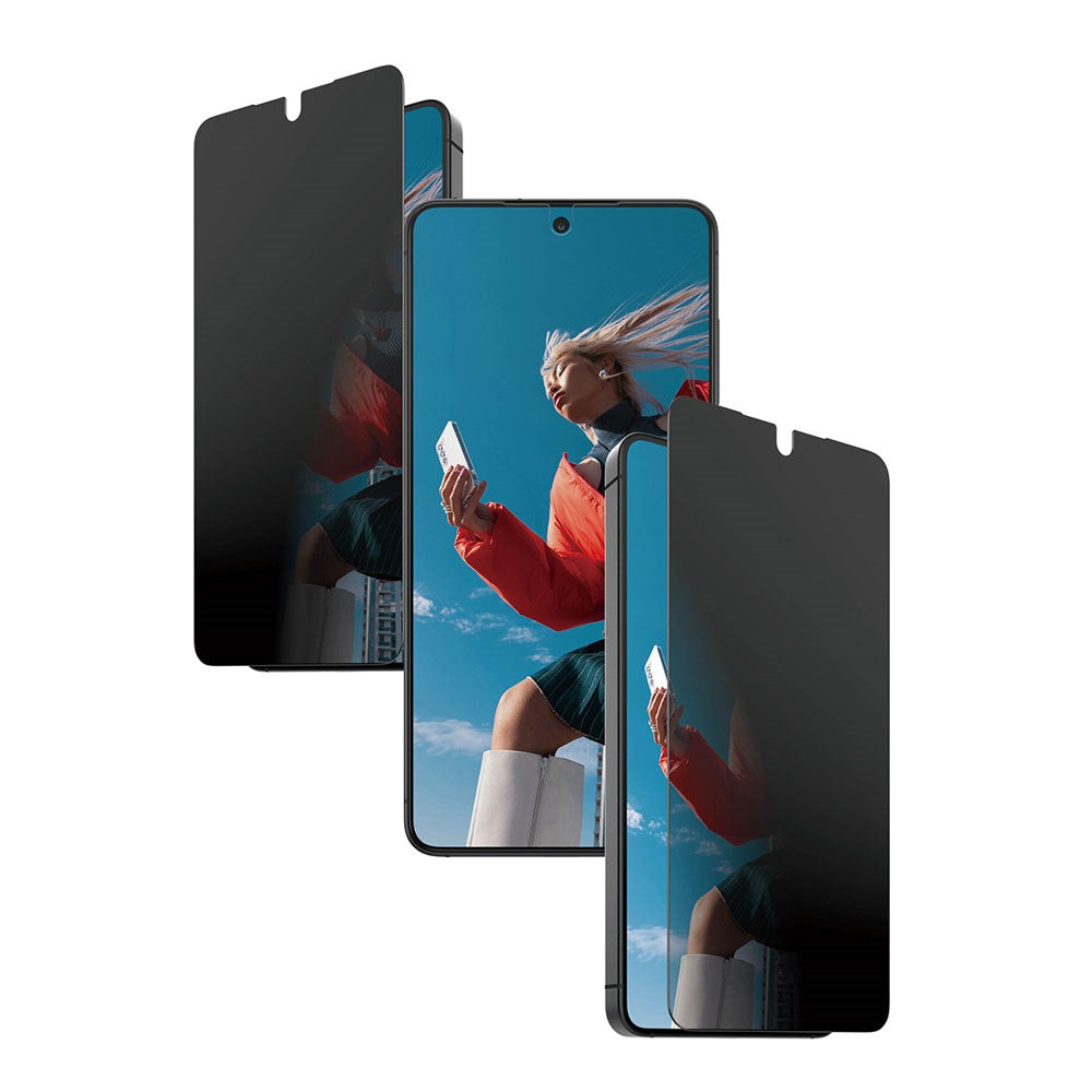 Samsung Galaxy S26 PanzerGlass 2-Way Privacy Skärmskydd med EasyAligner - Genomskinlig