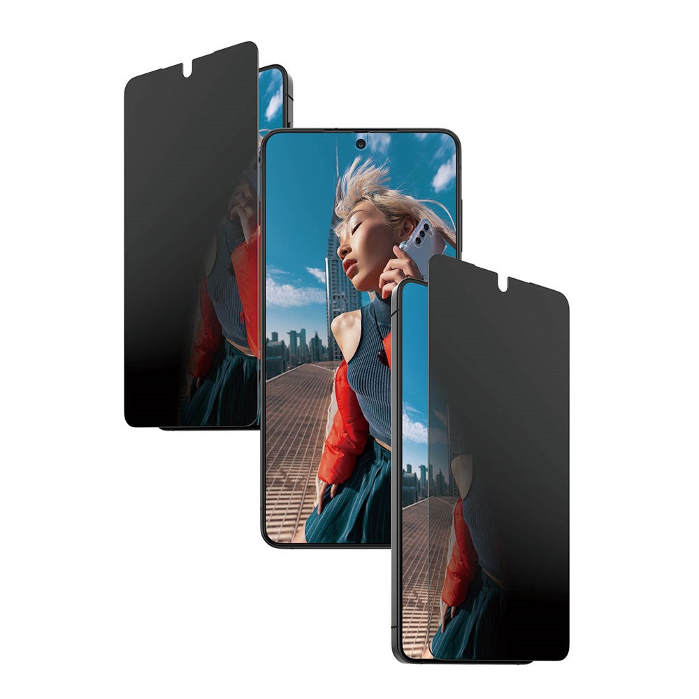 Samsung Galaxy S26+ (Plus) PanzerGlass 2-Way Privacy Skärmskydd med FastFit In-A-Box - Genomskinlig