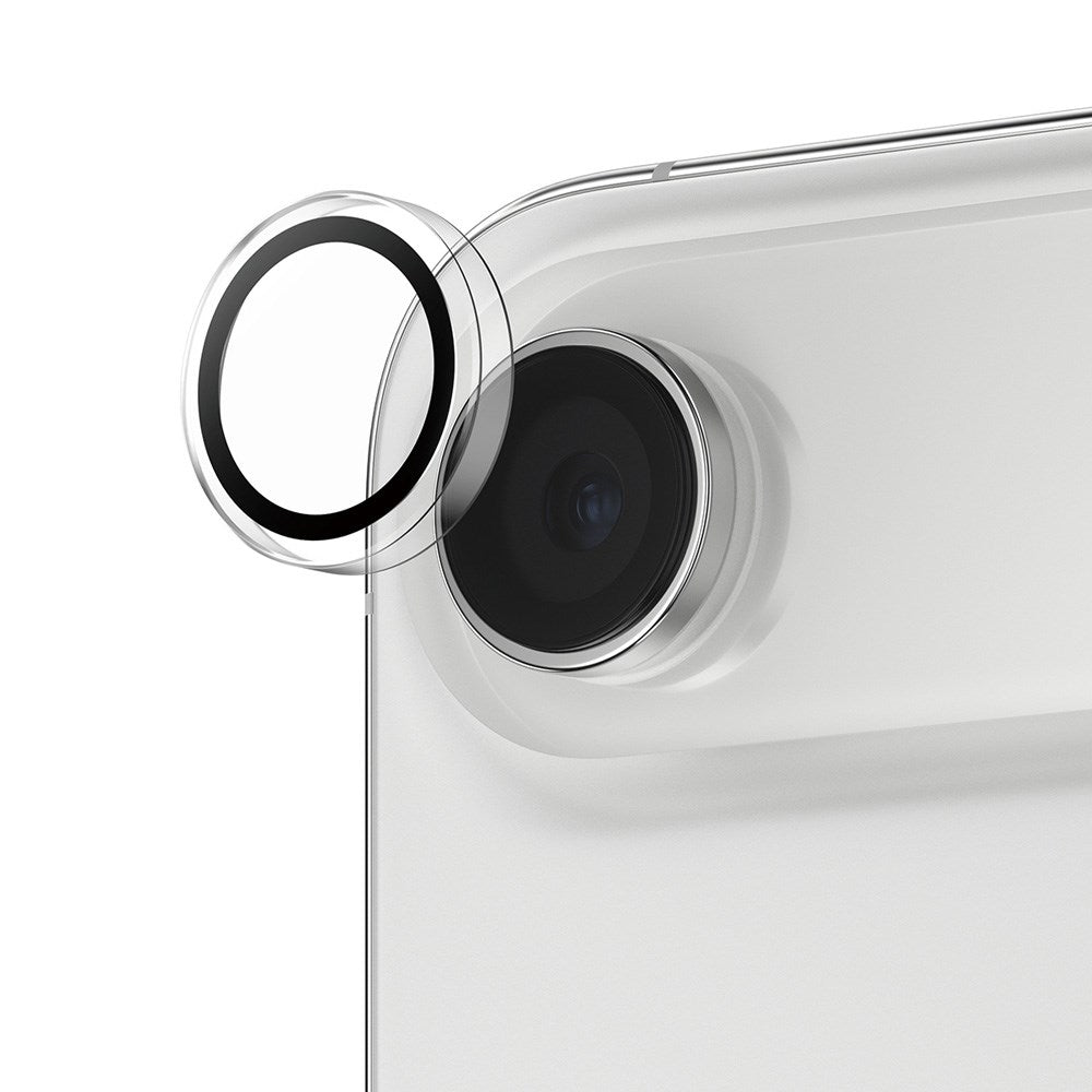 PanzerGlass iPhone Air Hoops Kameralinsskydd med Installationsram - Genomskinlig
