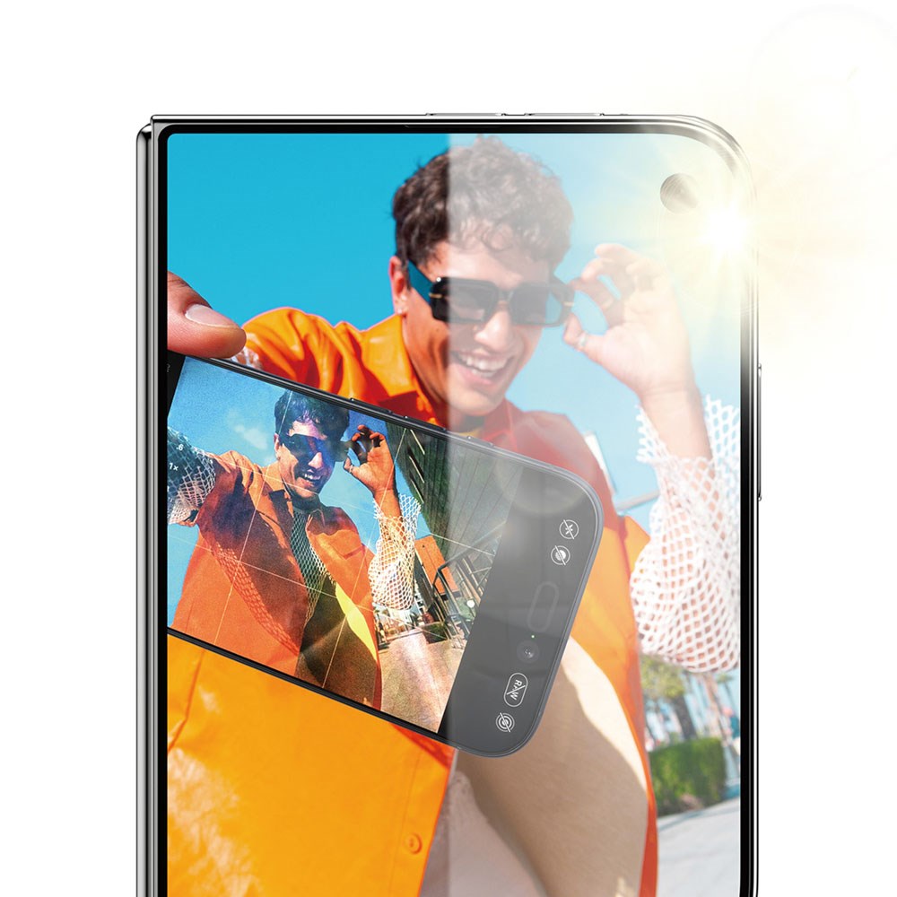 iPhone Duo PanzerGlass Skärmskydd med FastFit In-A-Box - Antireflexbeständig - Genomskinlig
