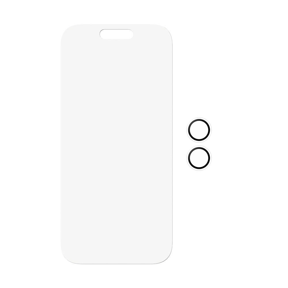 PanzerGlass iPhone 17 2-in-1 Classic Bundle - Skärmskydd + Kameralinsskydd - Genomskinlig