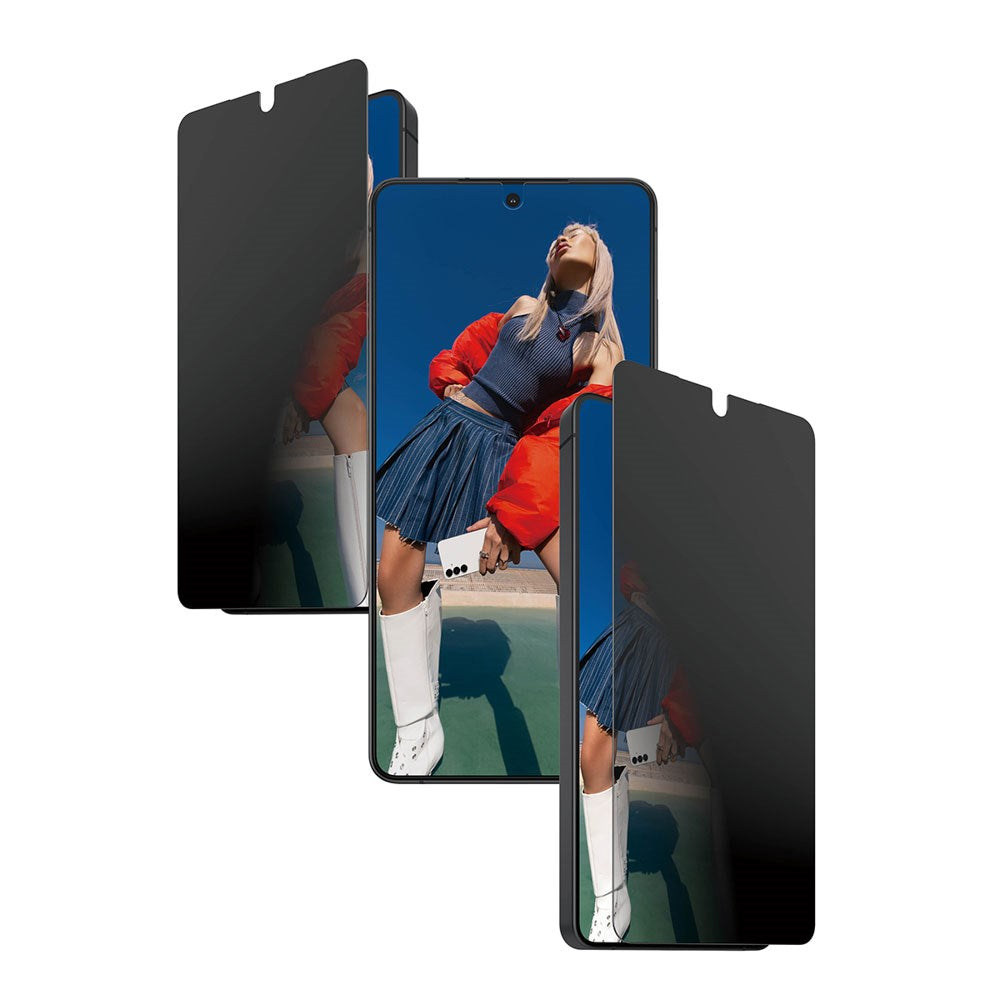 Samsung Galaxy S26 Ultra PanzerGlass 2-Way Privacy Skärmskydd med FastFit In-A-Box - Genomskinlig