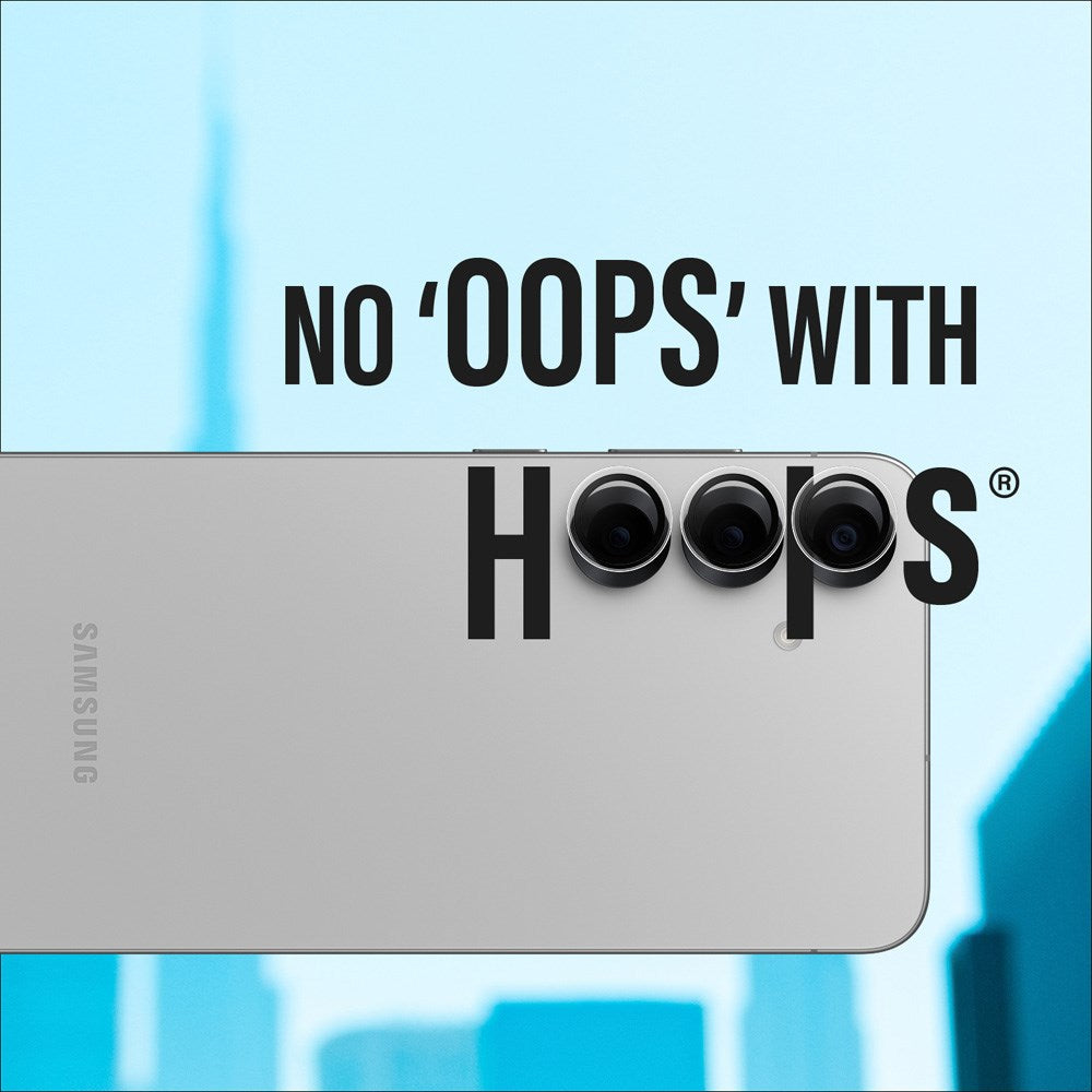 Samsung Galaxy S25+ (Plus) PanzerGlass Hoops - Kameraskydd - Genomskinlig