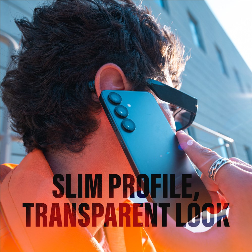 Samsung Galaxy S25+ (Plus) PanzerGlass Hoops - Kameraskydd - Genomskinlig