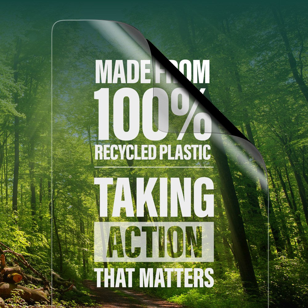 Samsung Galaxy S25 Ultra PanzerGlass Eco Matrix 4-Way Privacy Skärmskydd Ultra Wide Fit - Aligner Kit - Platinum Strength - Genomskinlig