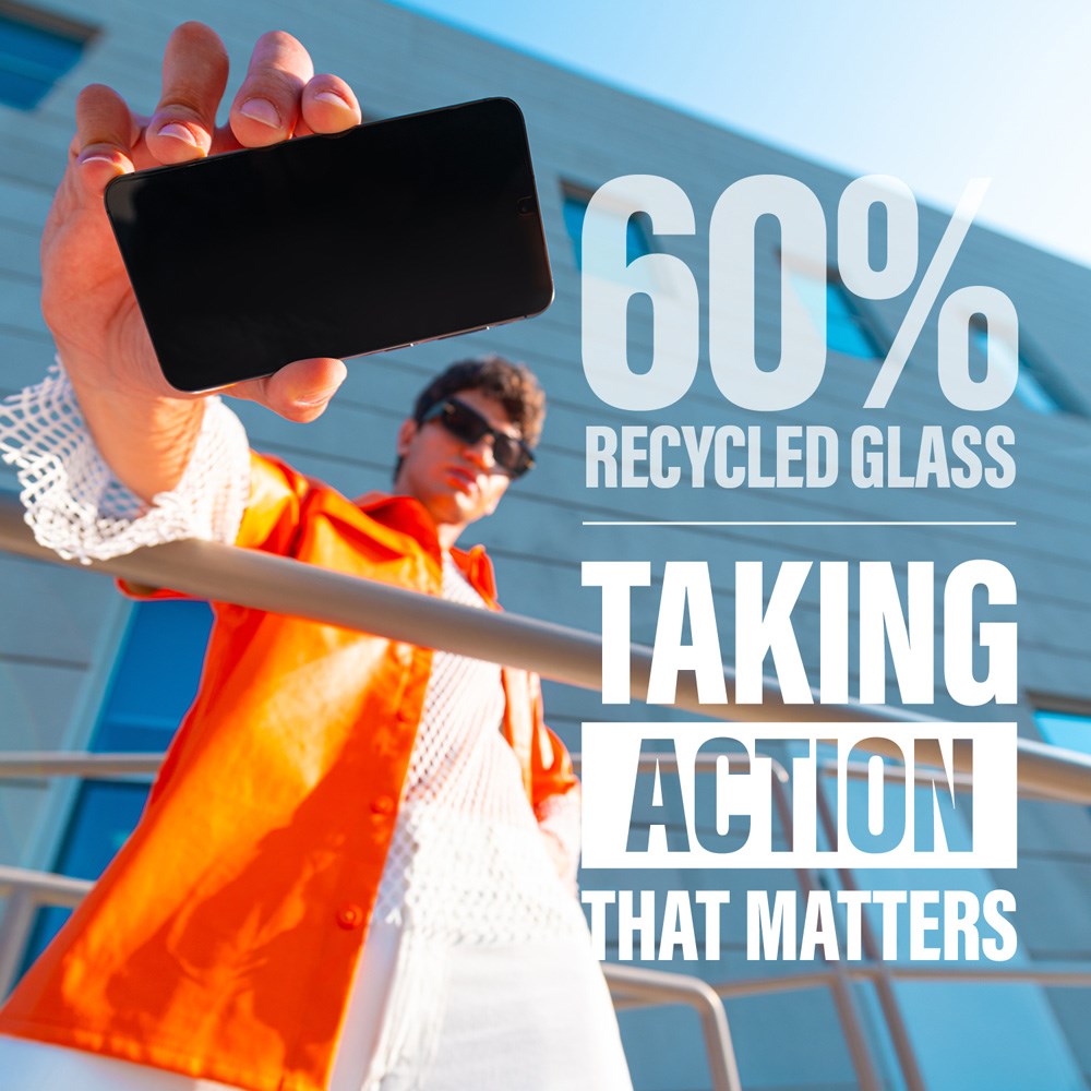 Samsung Galaxy S25+ (Plus) PanzerGlass Ultra-Wide Fit Skärmskyddsglas - Genomskinlig