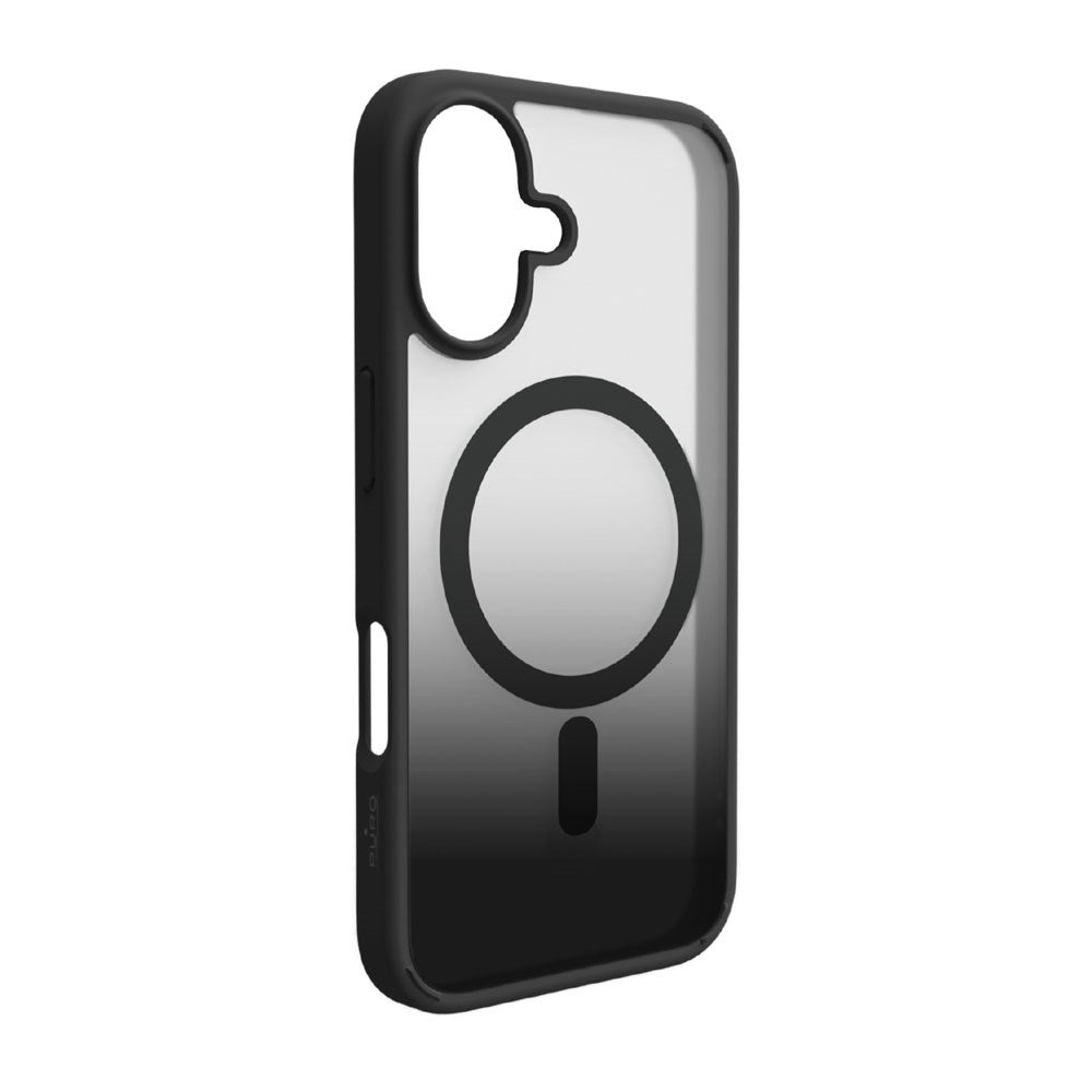 iPhone 17 PURO GRADIENT Skal - MagSafe Kompatibel - Genomskinlig / Svart