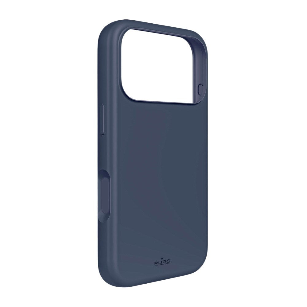 iPhone 18 Pro Max PURO ICON MAG Silikon Skal - MagSafe Kompatibel - Blå
