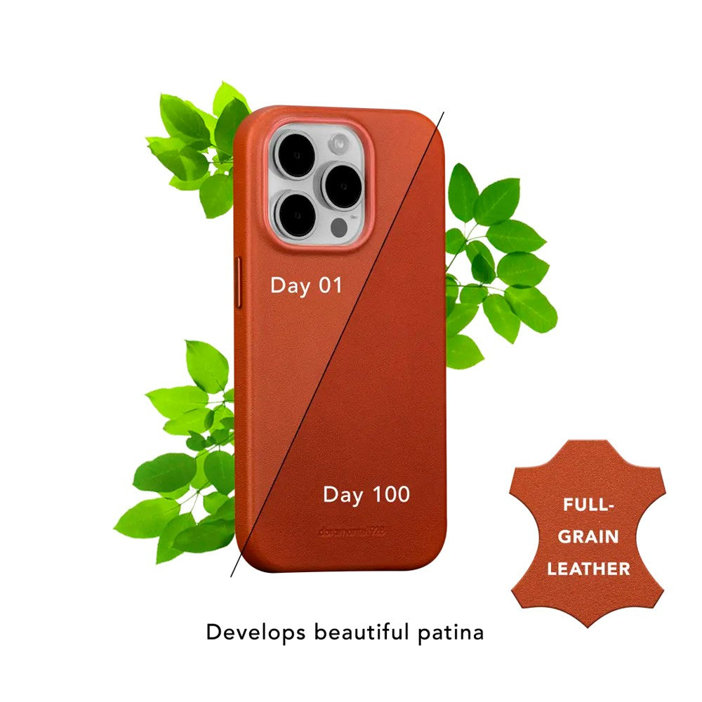 dbramante1928 iPhone 16e / 15 / 14 / 13 Roskilde Skal - 100 % Återvunnen Plast - MagSafe-Kompatibel - Tan