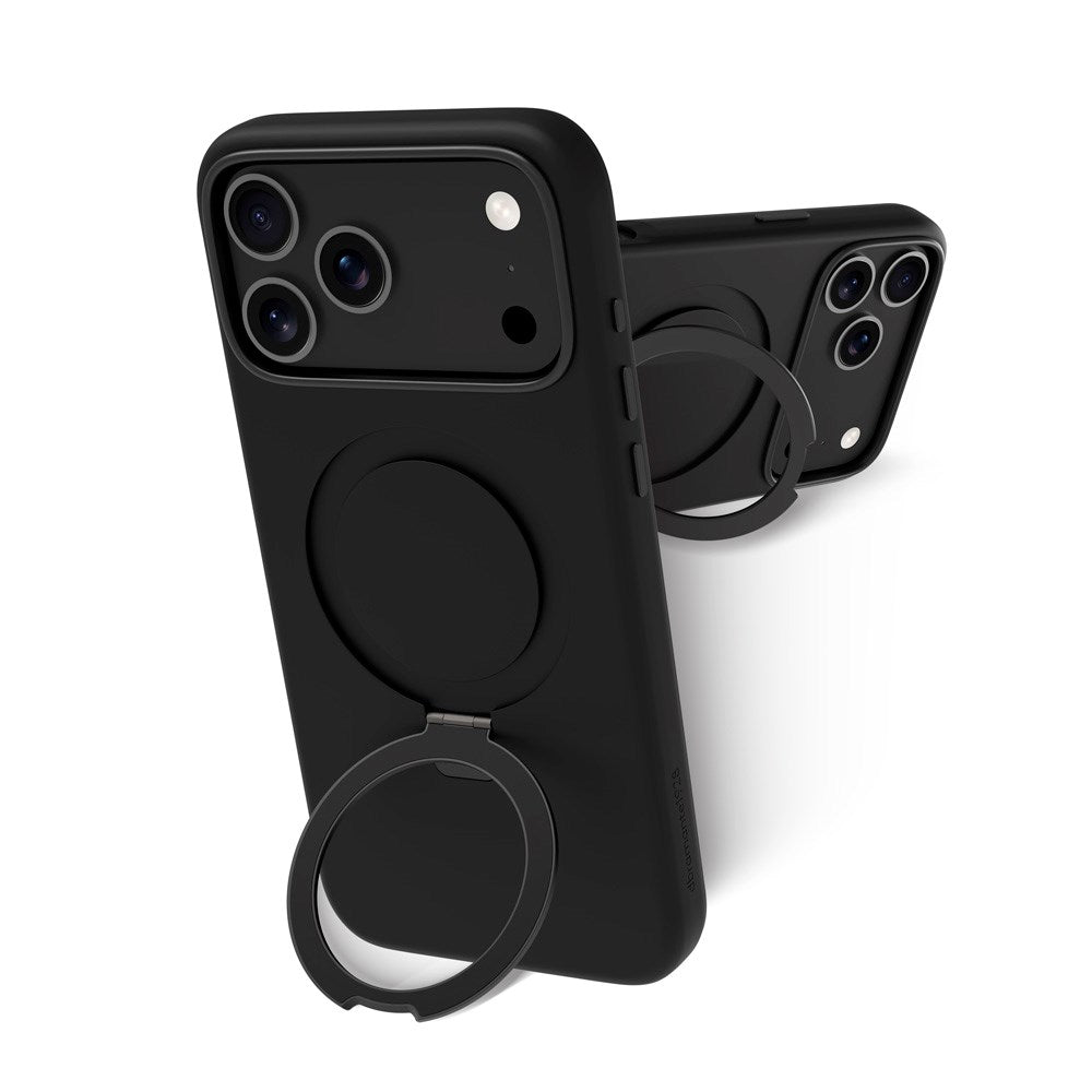 iPhone 17 Pro Max dbramante1928 Roskilde Kick ICON Skal - MagSafe Kompatibel - Midnight