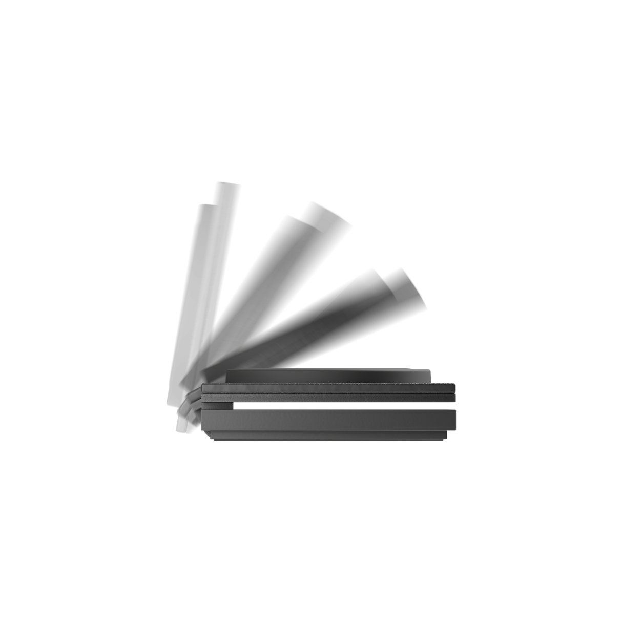 Native Union Rise Solo Qi2 Magnetisk Trådlös Laddare - Svart