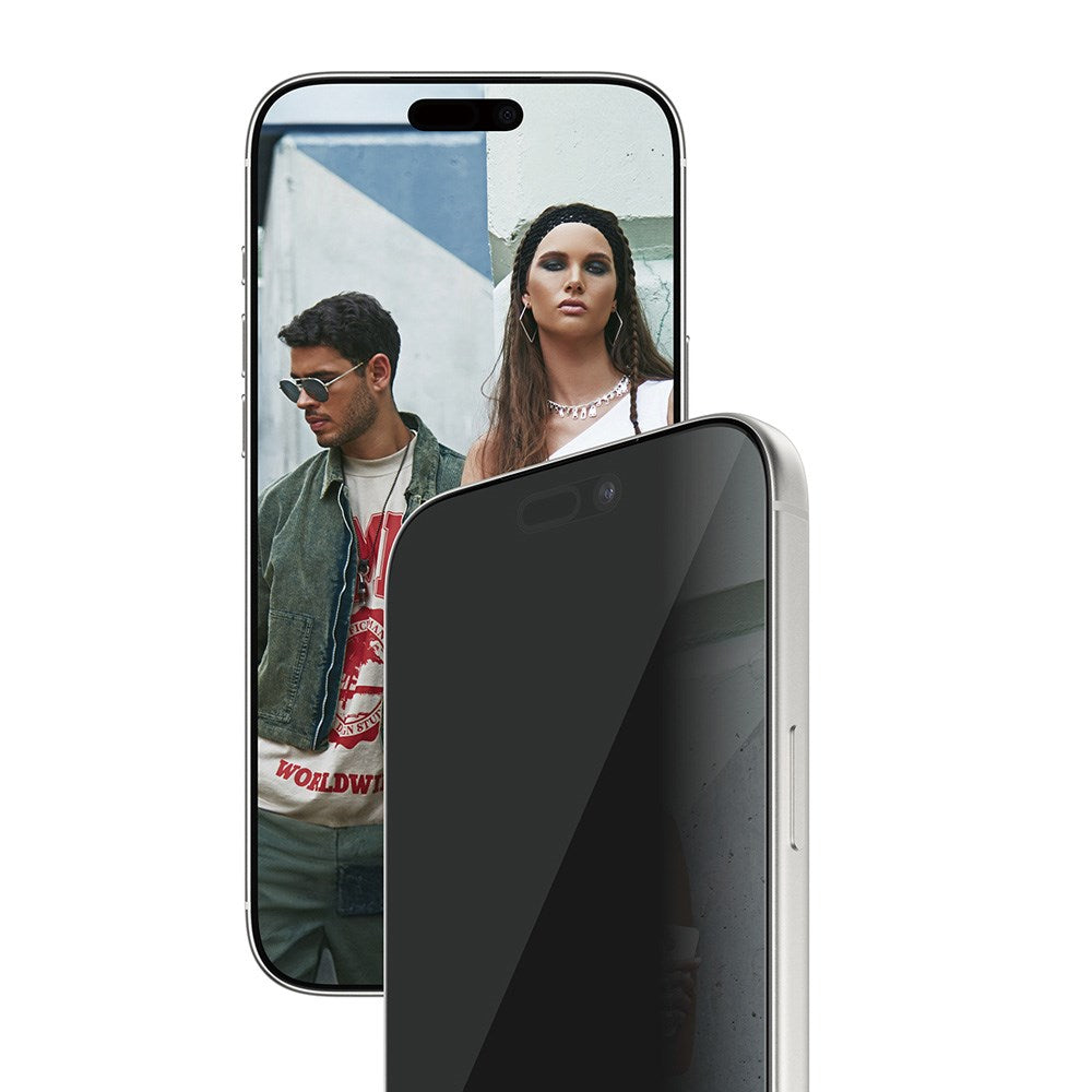 SAFE by PanzerGlass iPhone 17 Pro Max Ultra-Wide Fit Skärmskyddsglas - Privacy Funktion - Genomskinlig