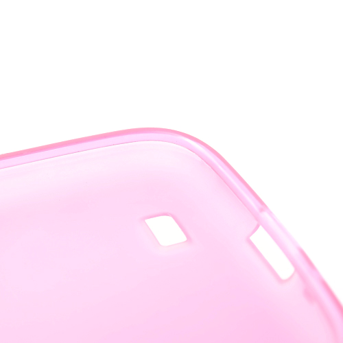 Samsung Galaxy S4/S4+ Frosted Clear Skal - Rosa