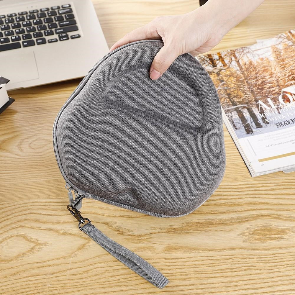 Tygresväska m. Microfiber för Apple AirPods Max - Grey