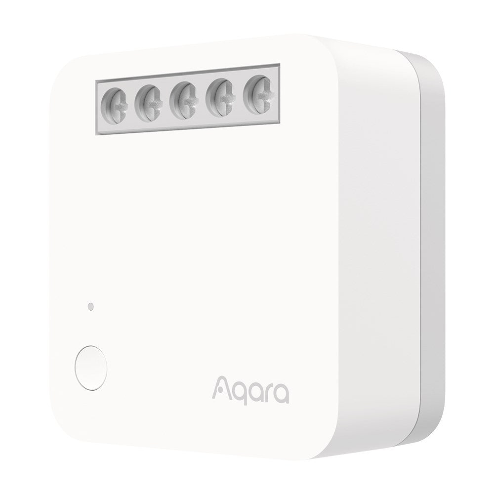 Aqara Single Switch Module T1 (With Neutral) Smart Relä - Vit