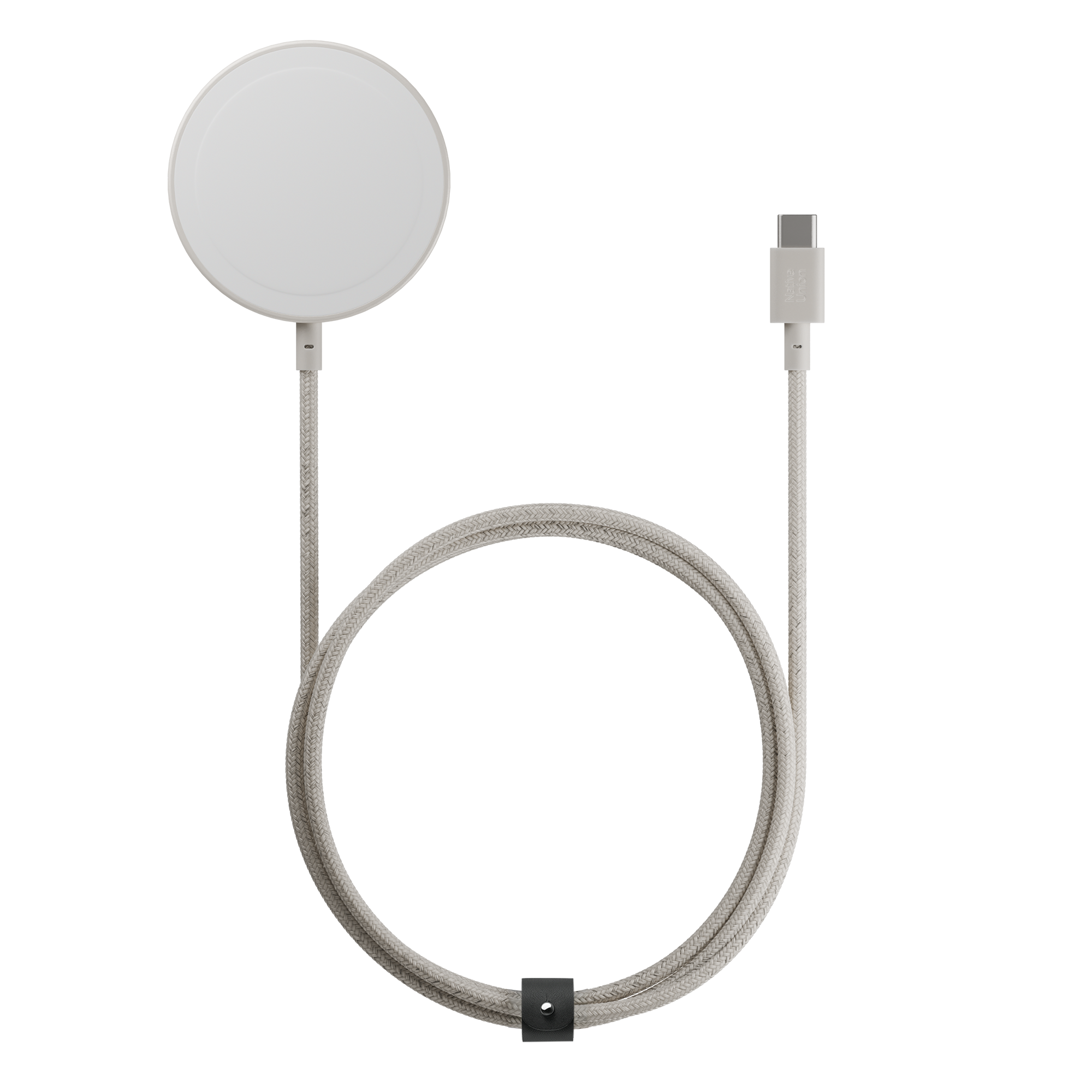 Native Union Snapstand Qi2 Magnetisk Trådlös Laddare m. Ståfunktion - Beige