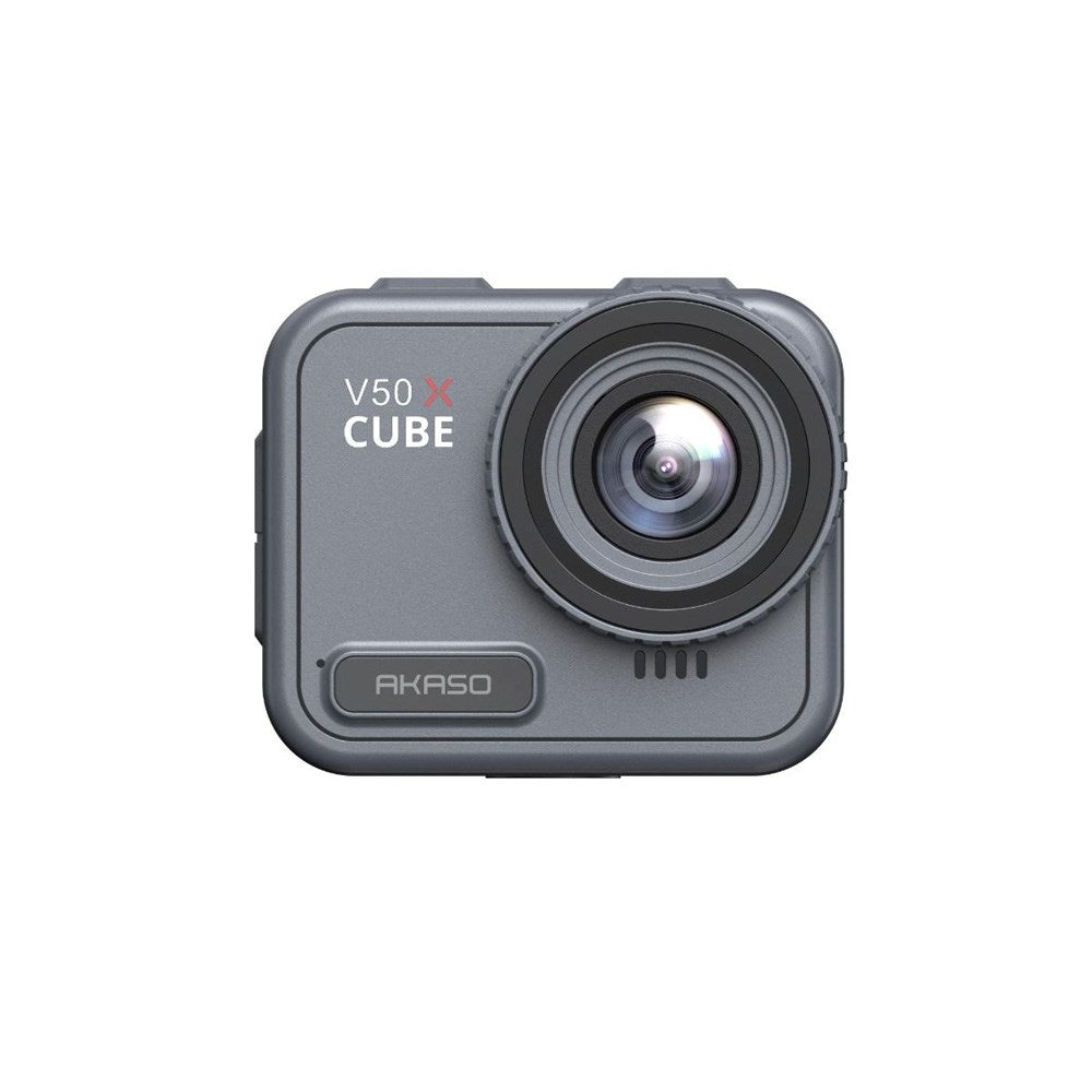 AKASO V50 X Cube Vattentät Actionkamera med 4K 30FPS Ultra HD 20MP - Grå