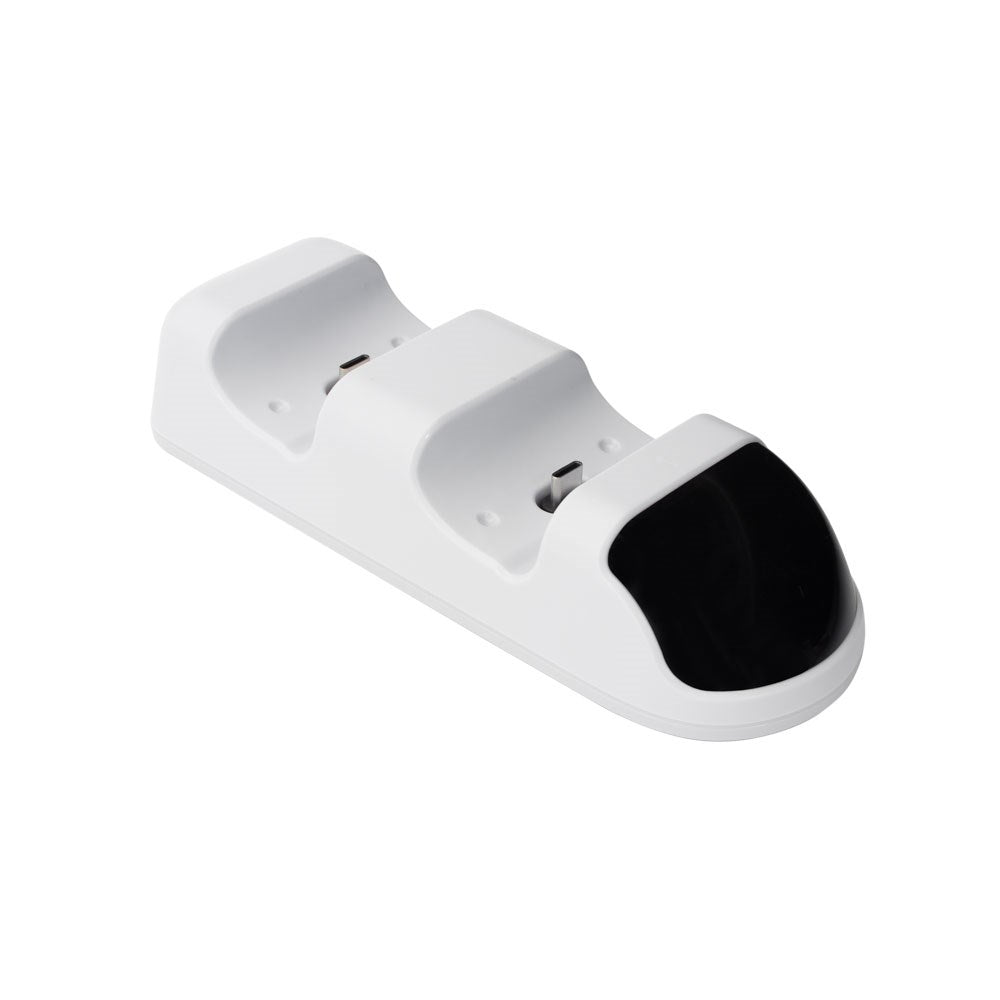 White Shark TAKEDOWN Laddstation för PS5 Controller – Vit