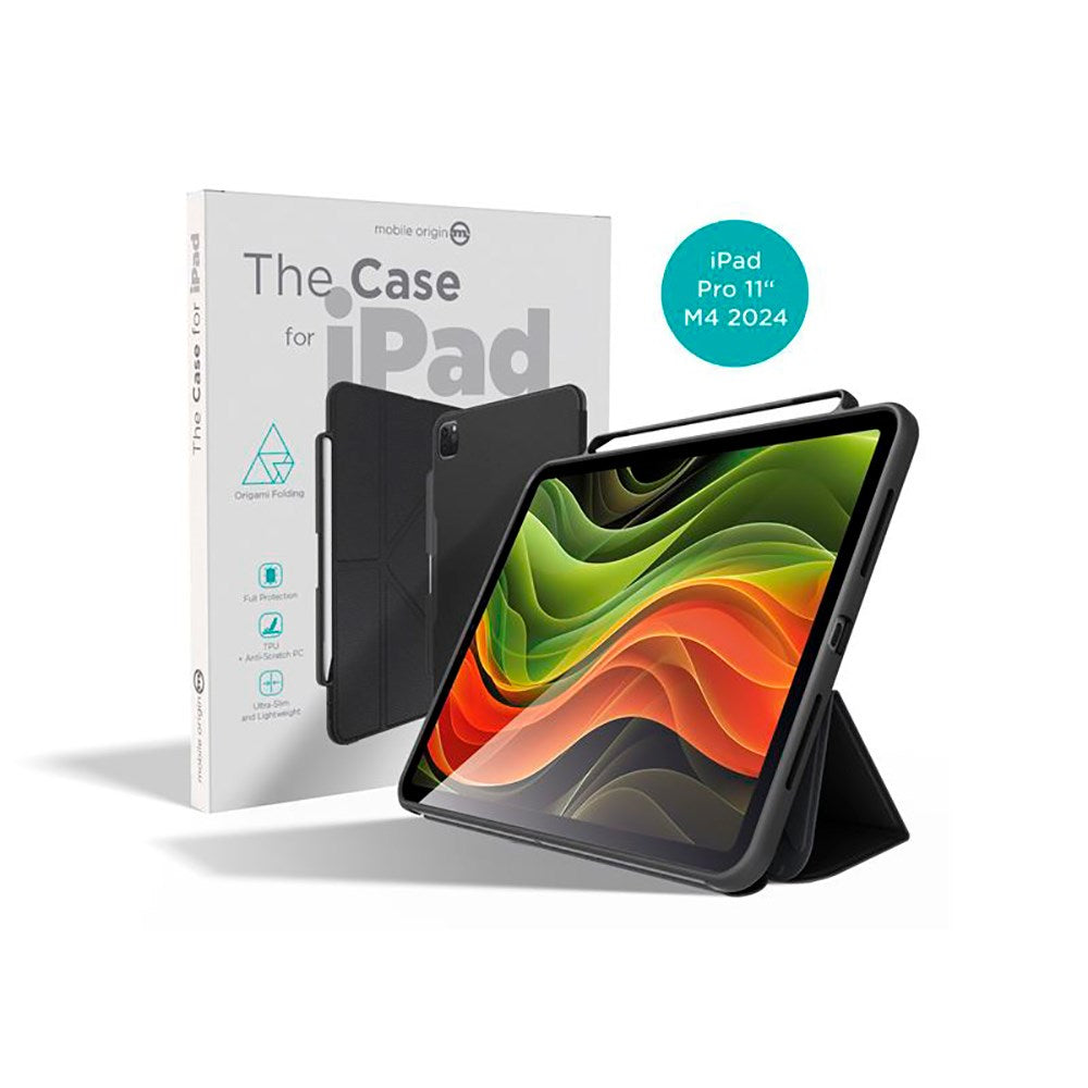 Mobile Origin The Case - iPad Pro 11" M5 2025 / M4 2024 - Svart