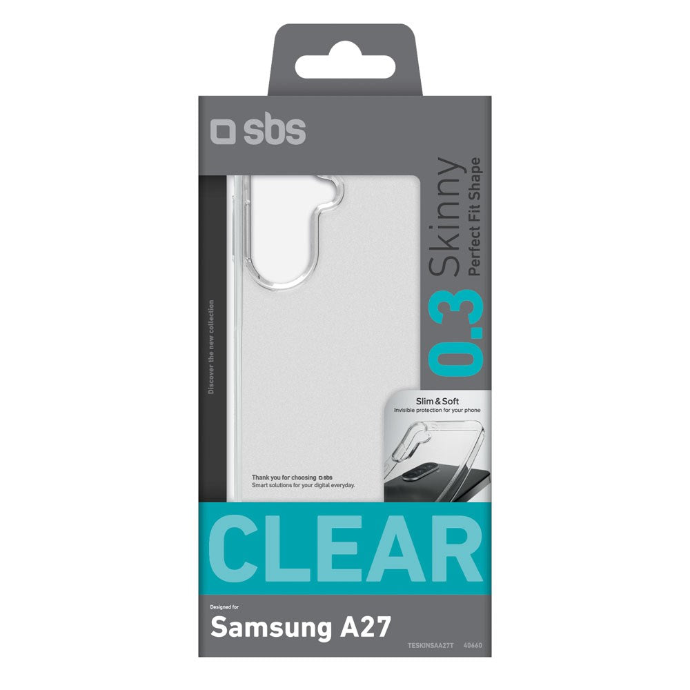 Samsung Galaxy A27 SBS Skinny Plast Skal - Genomskinlig