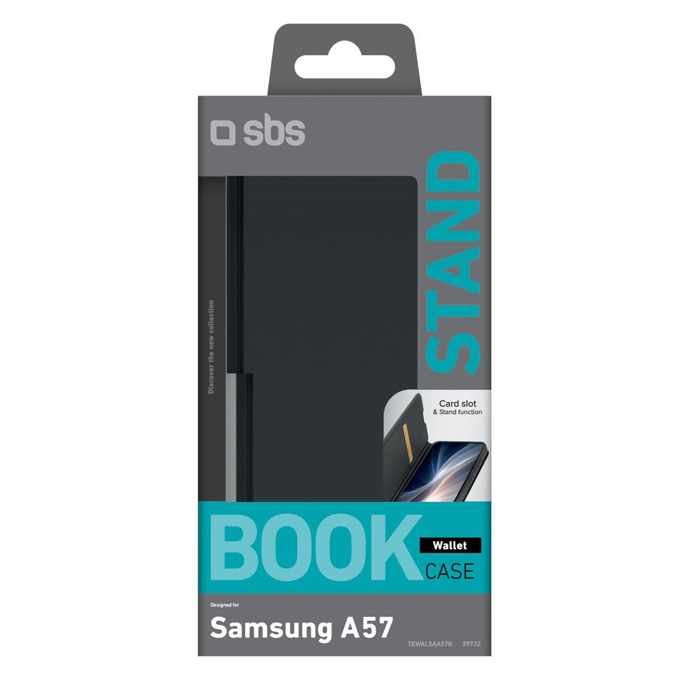 Samsung Galaxy A57 SBS Wallet Smooth Fodral - Svart