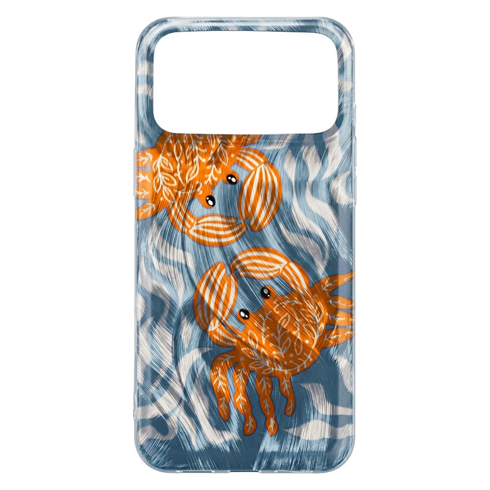 iPhone 17 TFO Ultra Trendy Sommar Skal - Crab
