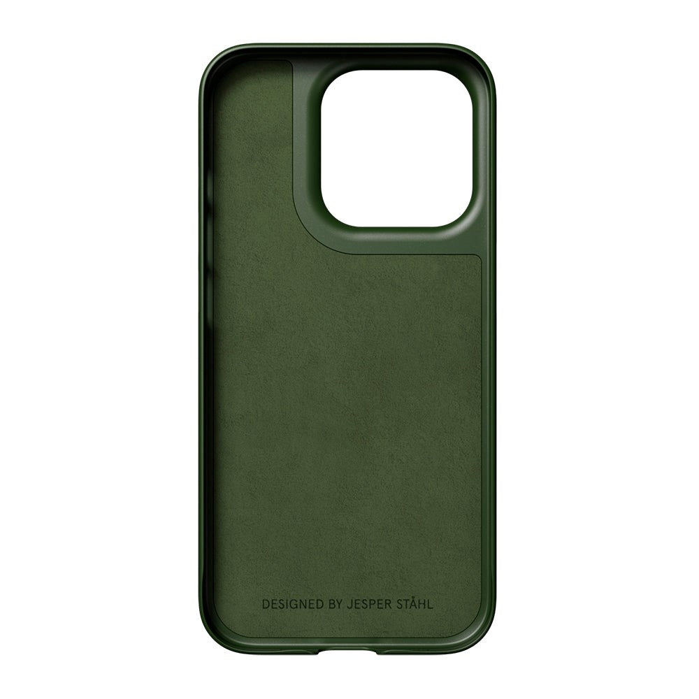 iPhone 15 Pro Nudient Thin Case Skal - MagSafe-kompatibelt - Pine Green