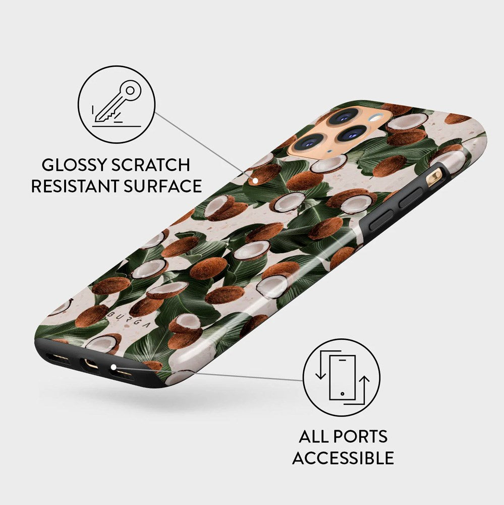iPhone 11 Pro Burga Tough Fashion Skal - Coconut Crush
