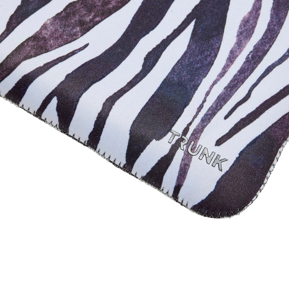 Trunk Neoprene Sleeve för MacBook 13" (30.5 x 21.5 x 1.5 cm) - Zebra