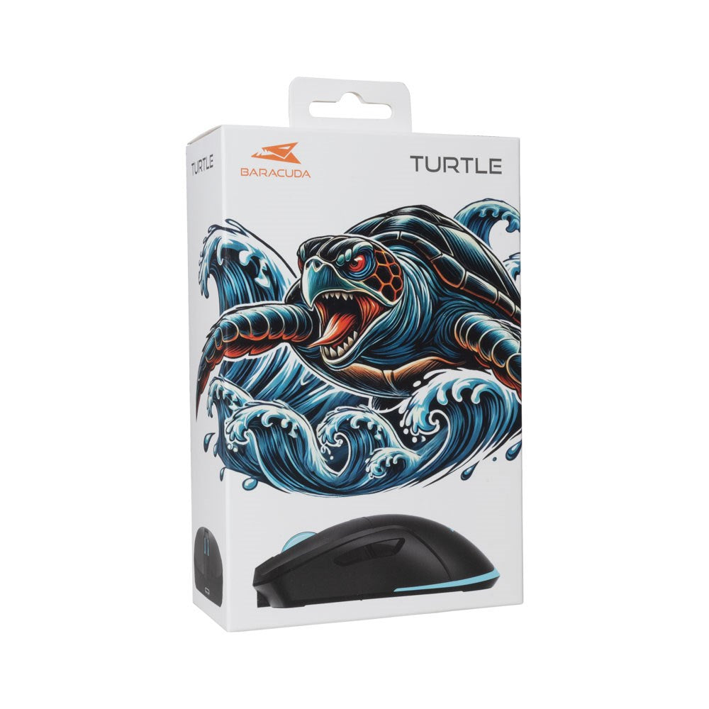 Baracuda TURTLE Trådlös Gaming Mus - 6D / 3200 DPI - Svart