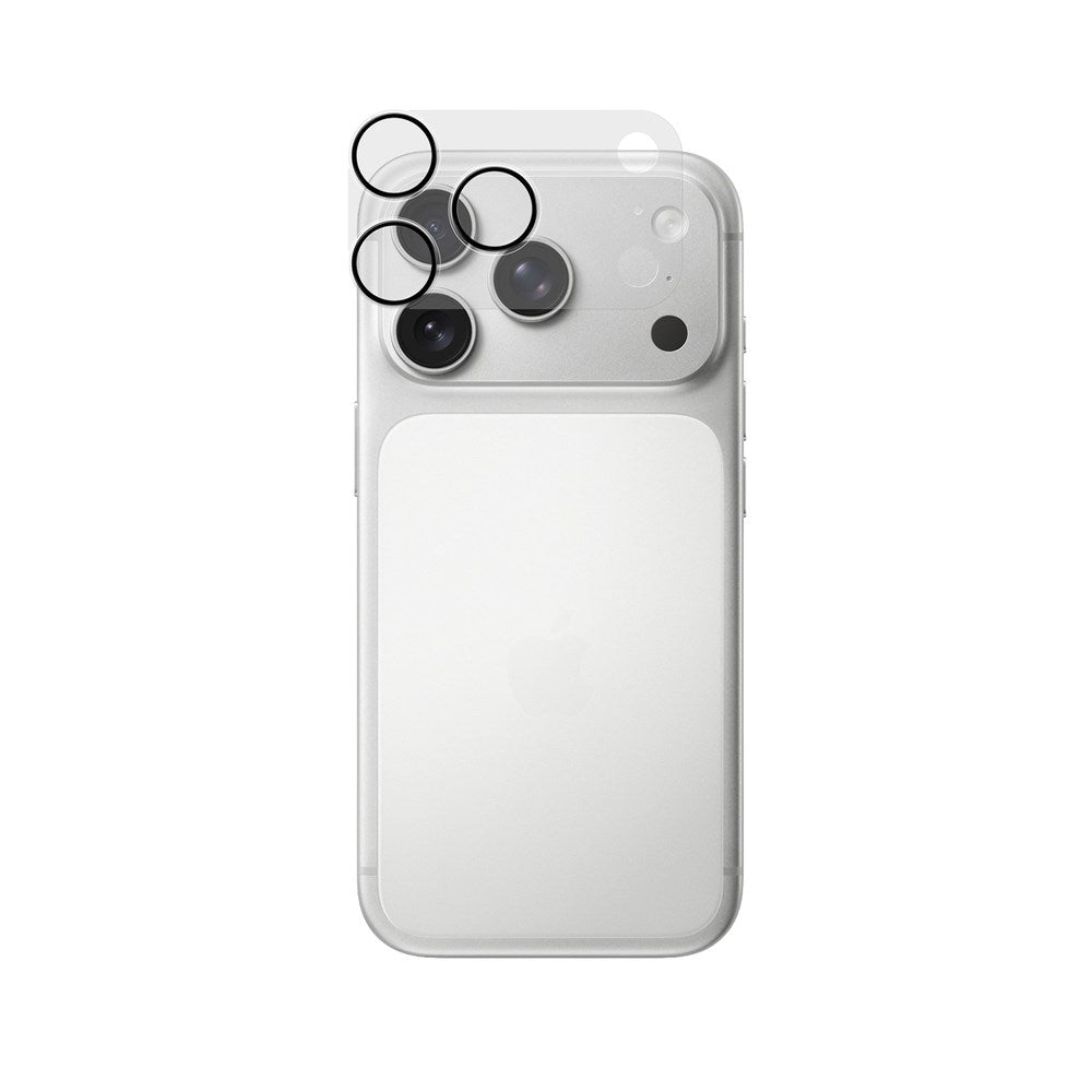 iPhone 18 Pro Max Epico UNUM SapphireShield Kameralinsskydd - Genomskinlig