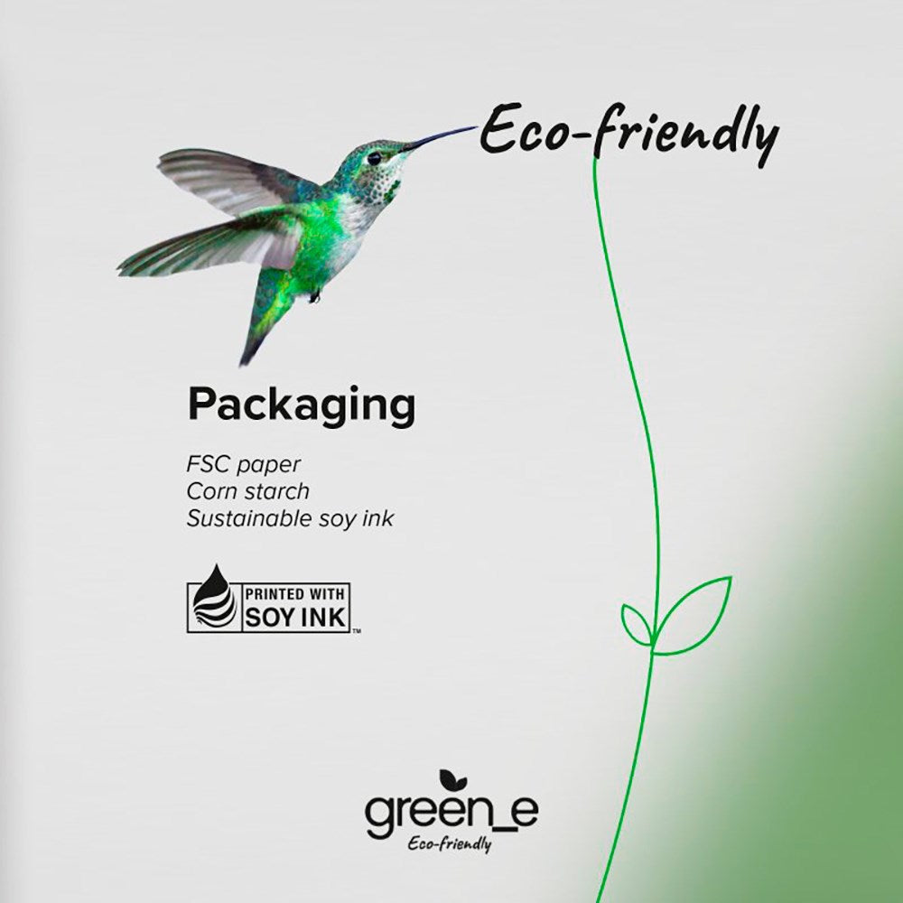 SBS x GREEN_E 18W USB-A Väggladdare med Återvinningssats - Vit