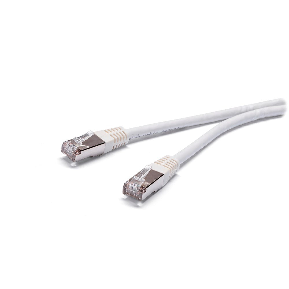Nätverkskabel RJ45 Cat 6 M-M - 1m Vit