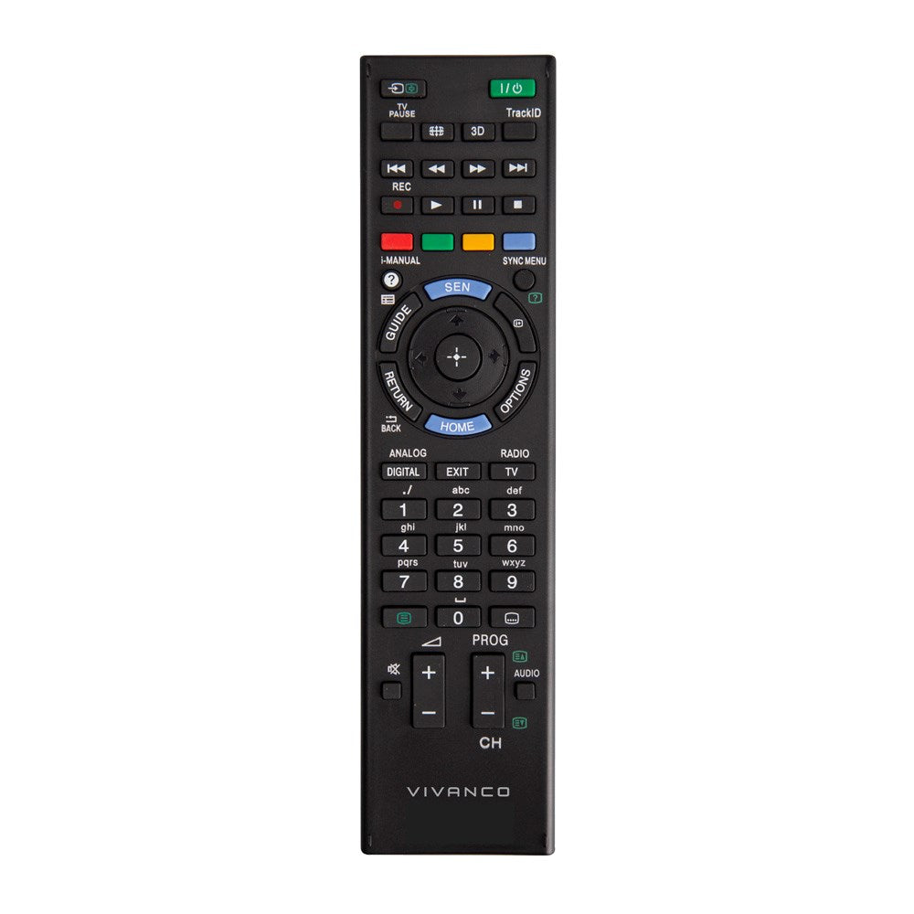Vivanco Sony Fjärrkontroll för TV - Svart