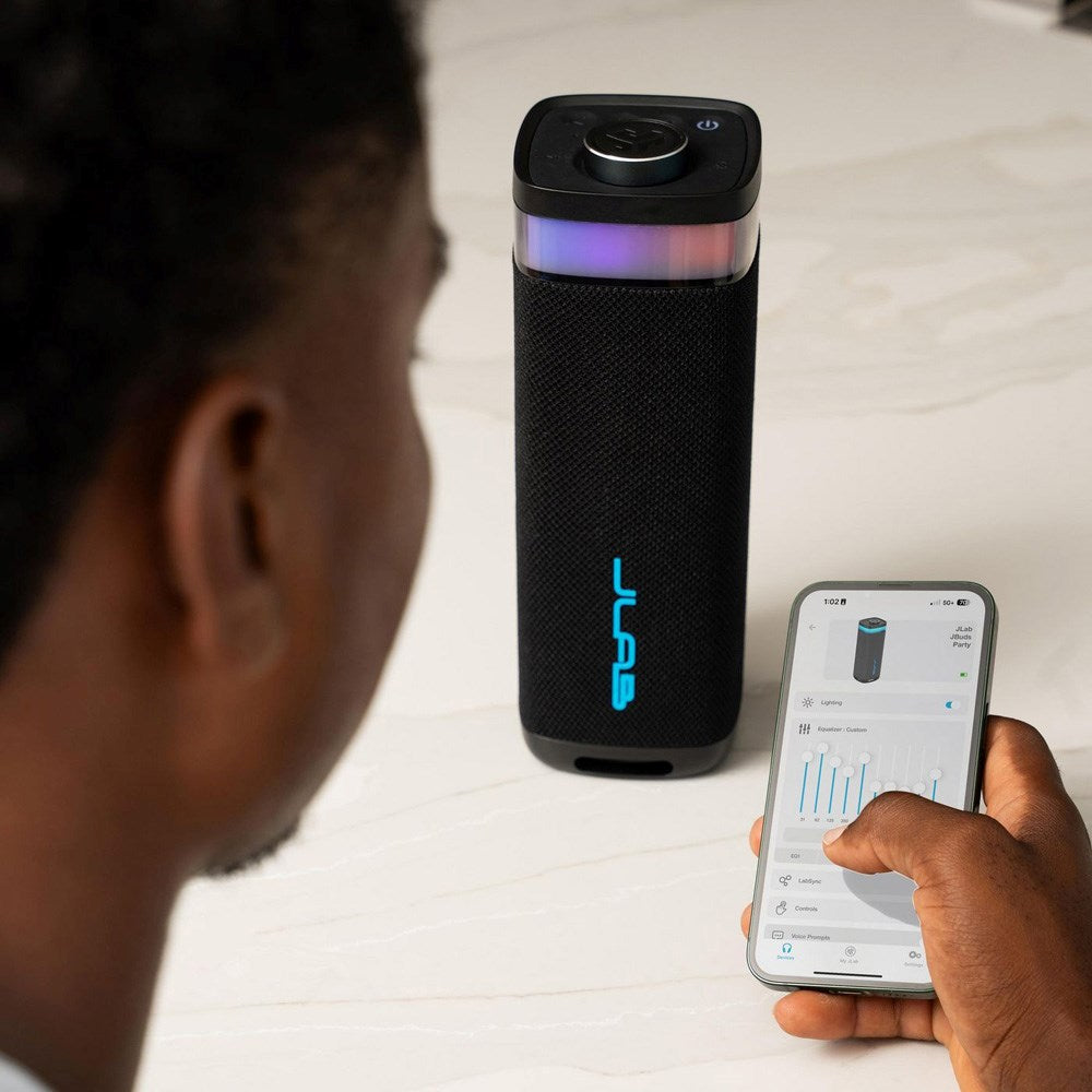 JLab JBuds Bluetooth Högtalare med Ljus - Svart