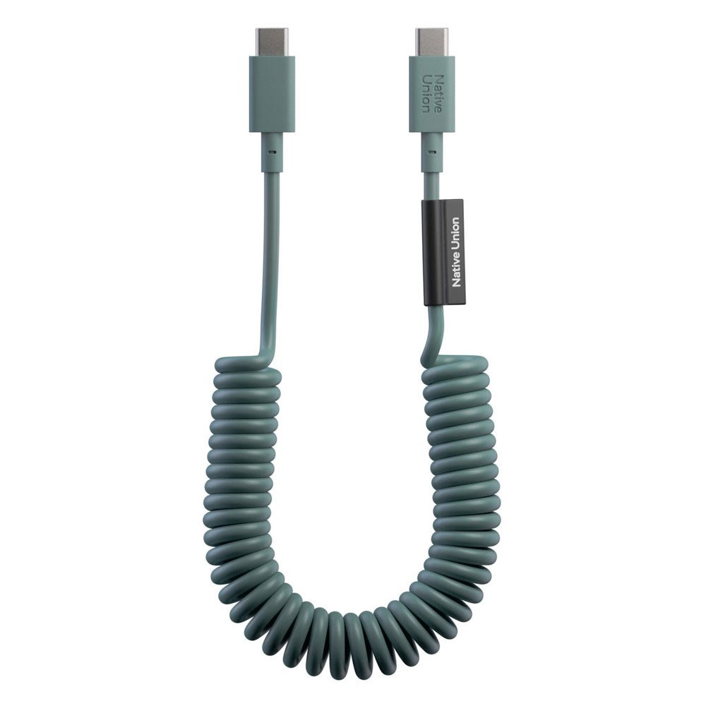 Native Union Pop 60W USB-C till USB-C Kabel - 1.2m - Slate Green