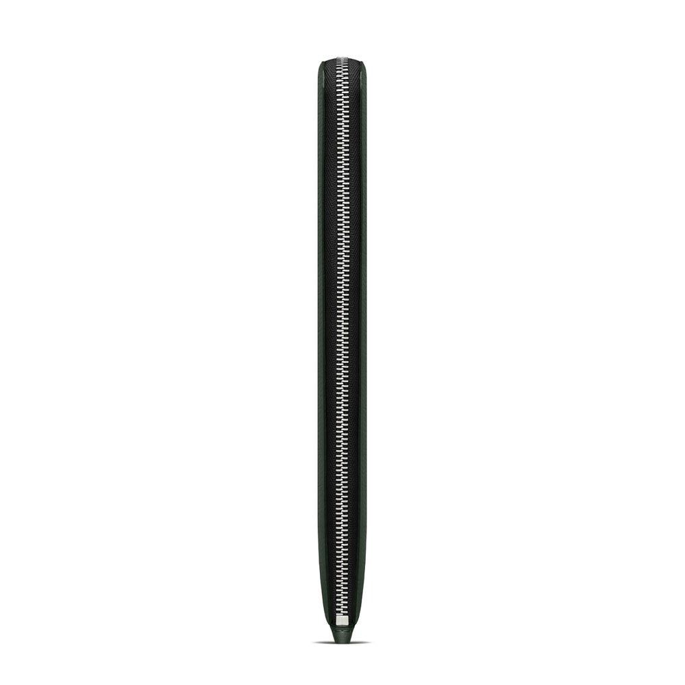 Woolnut iPad / Tablet (23 x 29 cm) Äkta Läder Folio Sleeve - Grön