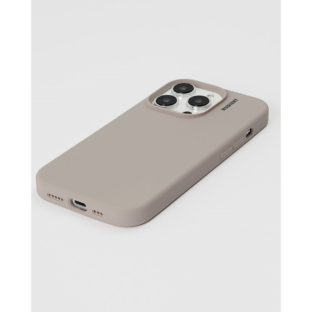 Nudient iPhone 14 Base Silikon Skal - Stone Beige