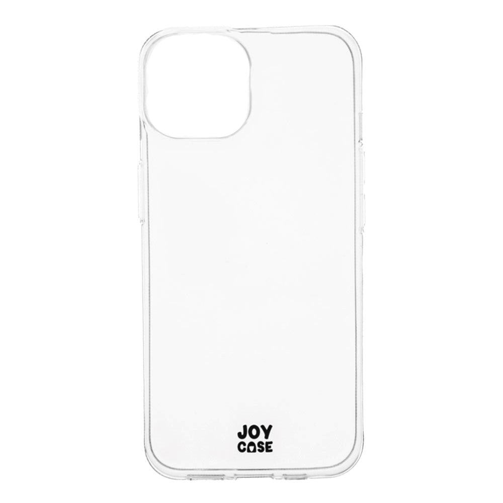 iPhone 14 / 13 Joy Case Flexibelt Plast Skal - Genomskinlig