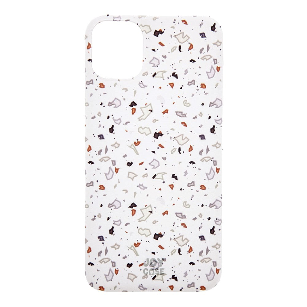 iPhone 11 Joy Case Flexibelt Plast Skal m. Tryck - Terrazzo