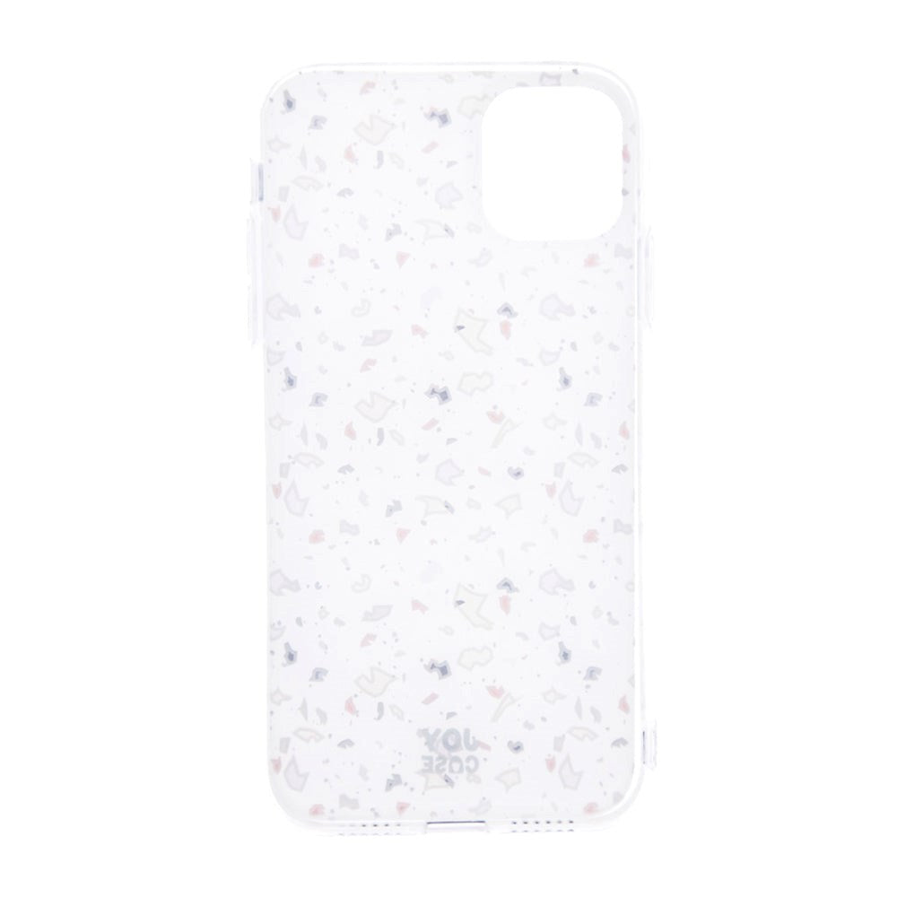 iPhone 11 Joy Case Flexibelt Plast Skal m. Tryck - Terrazzo