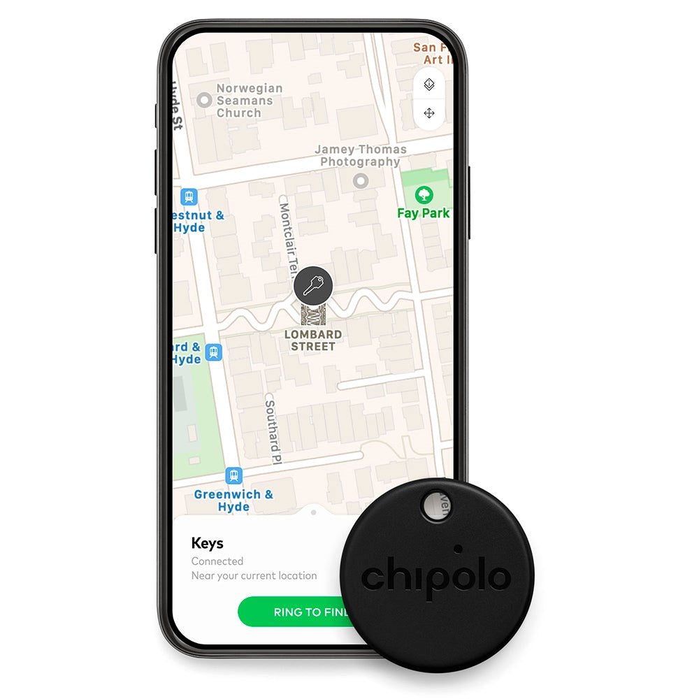 Chipolo ONE - Bluetooth GPS Tracker - Svart