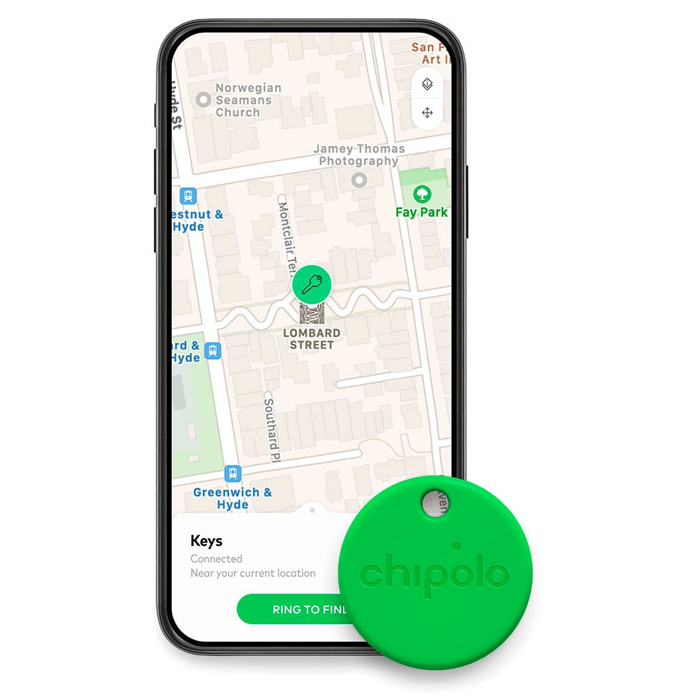 Chipolo ONE - Bluetooth GPS Tracker - Grön