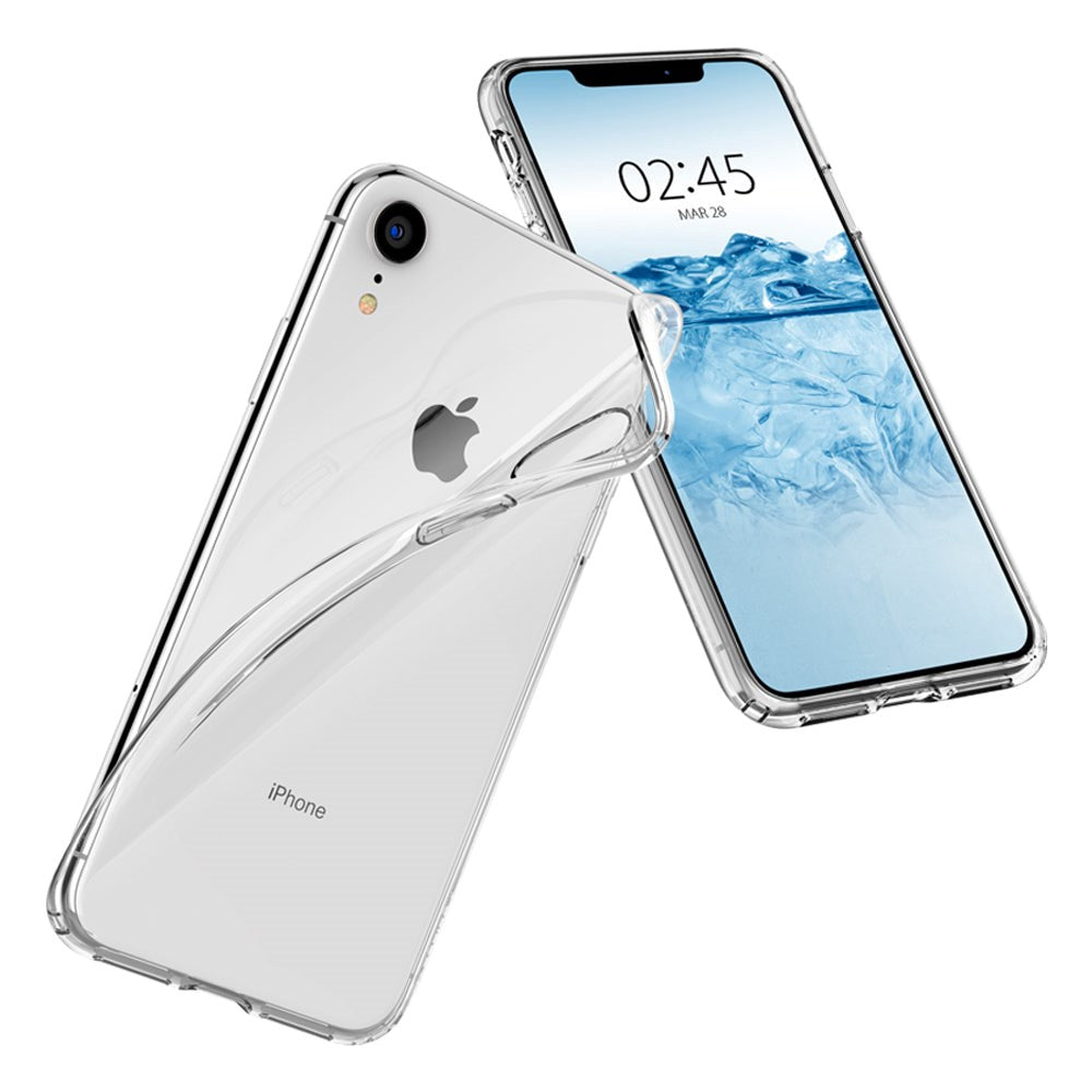 iPhone XR Spigen Liquid Crystal Skal  - Transparent