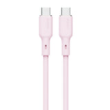 Aukey CB-SCC101 100W USB-C till USB-C-Kabel - 1m - Rosa