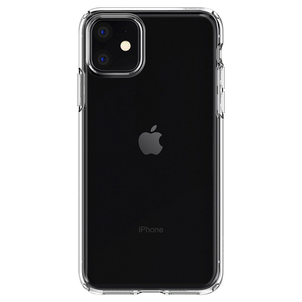 iPhone 11 Spigen Liquid Crystal Skal  - Transparent